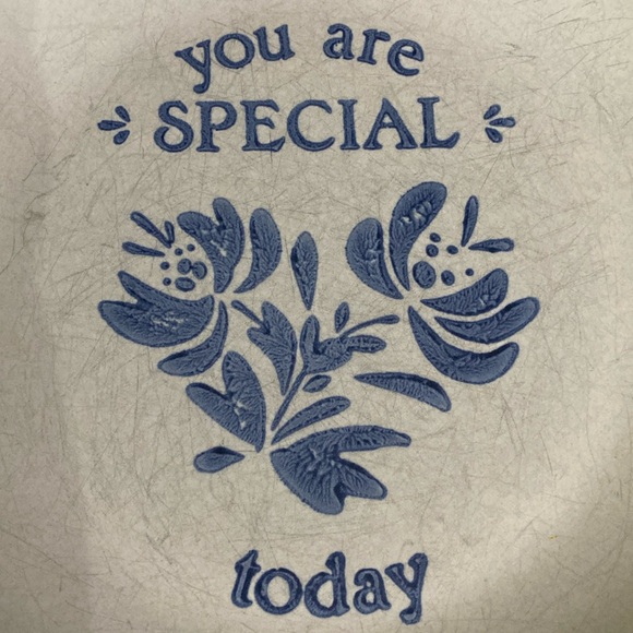 Vtg Yorktown by PFALTZGRAFF "You Are Special" Dinner replacement stoneware Plate - Picture 5 of 9